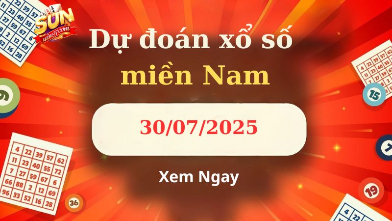 Soi cầu XSMN 30/07/2025 - Dự đoán xổ số miền Nam 30/07 9 Soi cầu XSMN 30/07/2025 - Dự đoán xổ số miền Nam 30/07